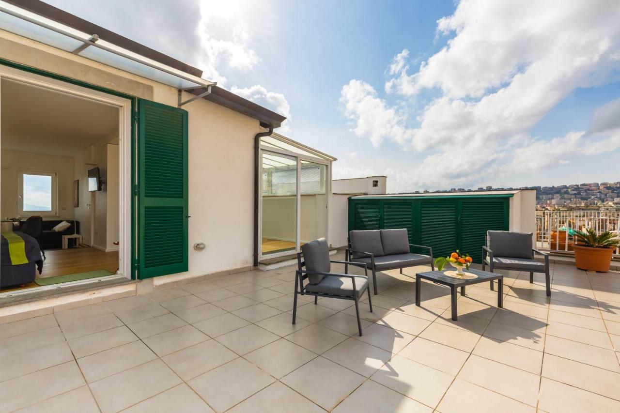 ナポリSeaview Terrace 360°& Elegant Loftアパートメント エクステリア 写真