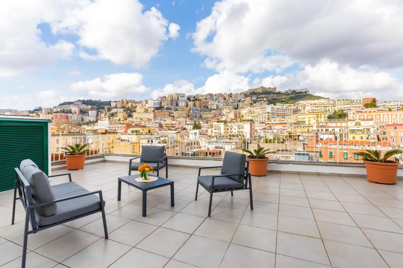 ナポリSeaview Terrace 360°& Elegant Loftアパートメント エクステリア 写真
