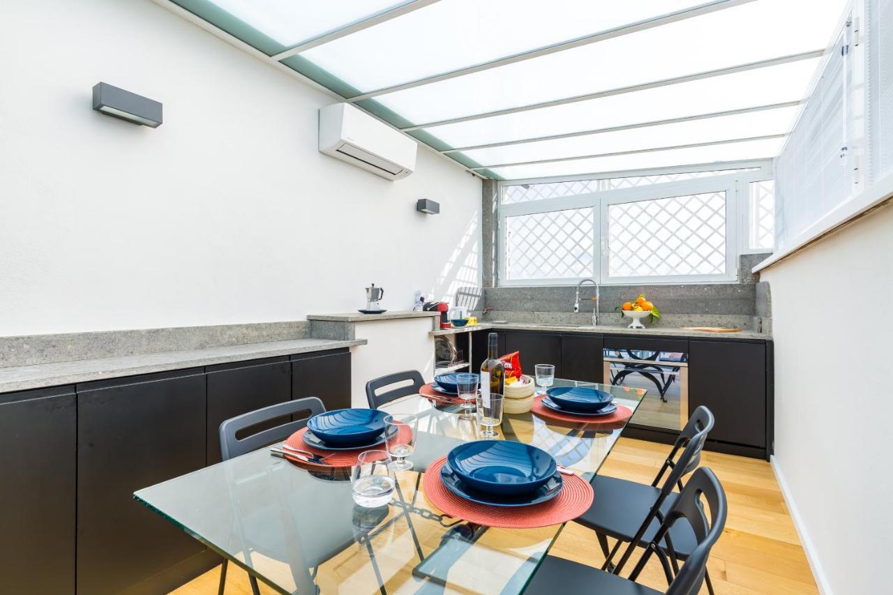 ナポリSeaview Terrace 360°& Elegant Loftアパートメント エクステリア 写真