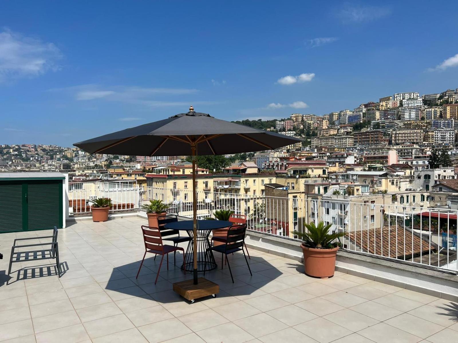 ナポリSeaview Terrace 360°& Elegant Loftアパートメント エクステリア 写真